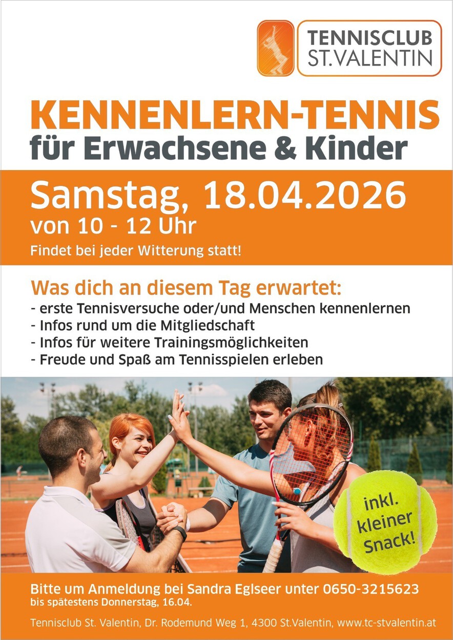Kennenlern-Tennis!